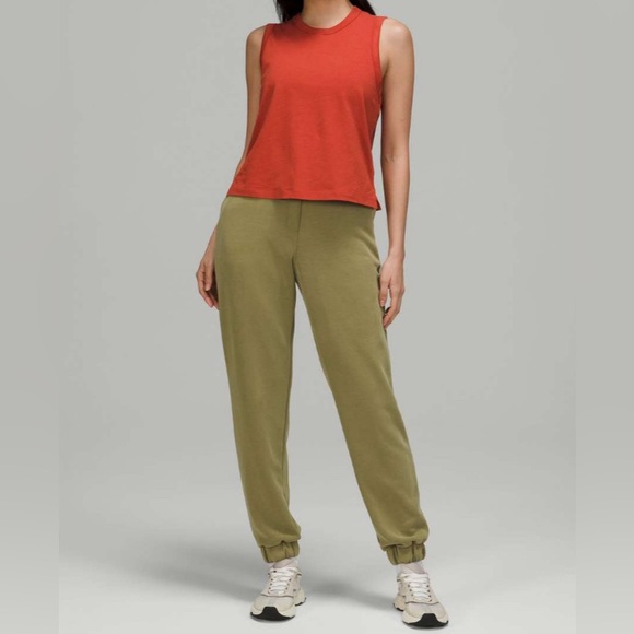 #108 NWT Lululemon Softstreme Relaxed High-Rise Pant Bronze Green Sz 10,All Products : American Fashion Style Bags On Sale